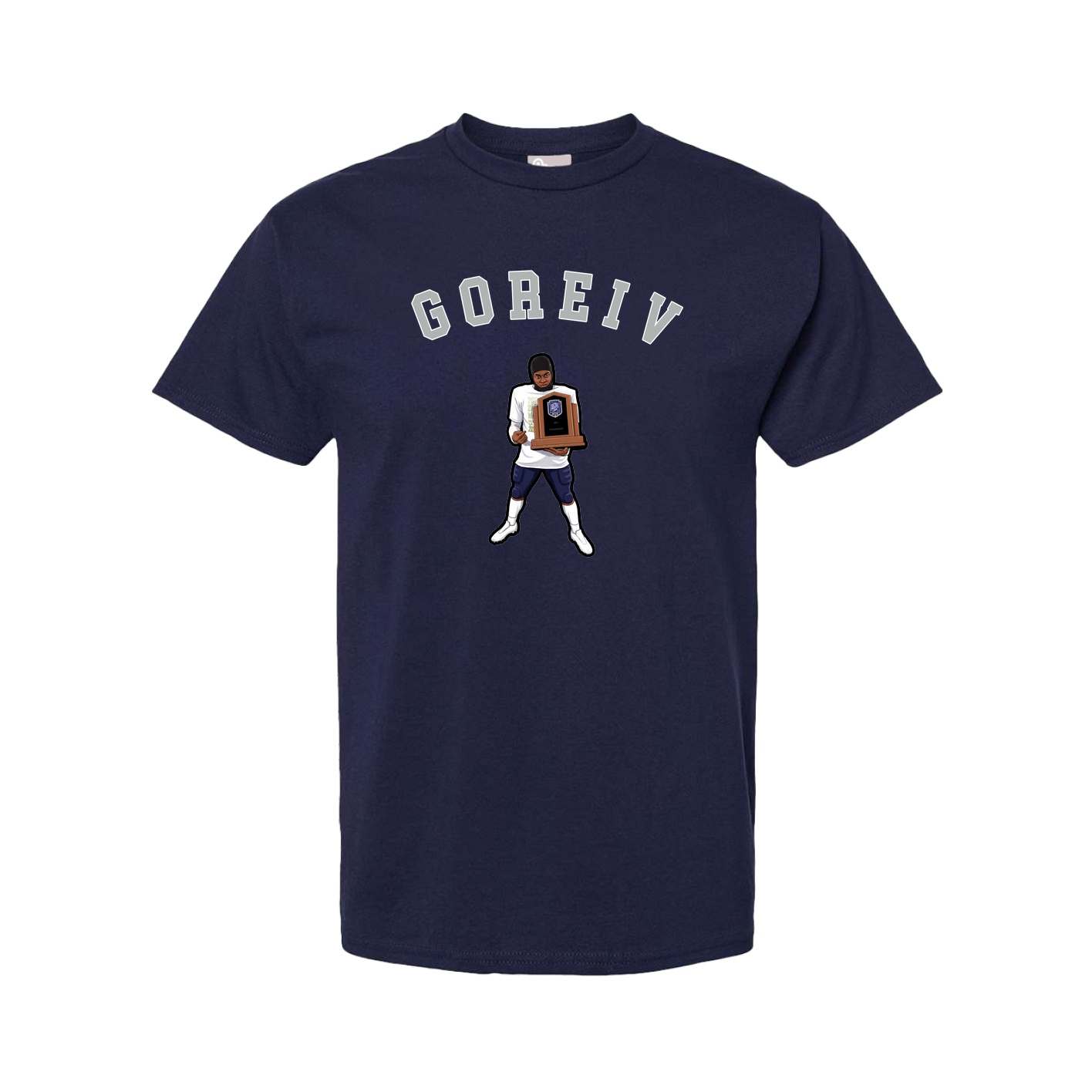 Youth Tee — Shirsey Arch in Navy