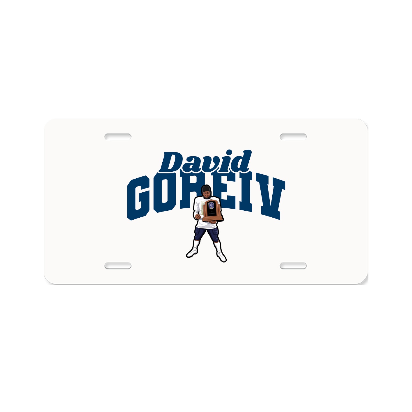 License Plate — Signature Arch in Classic