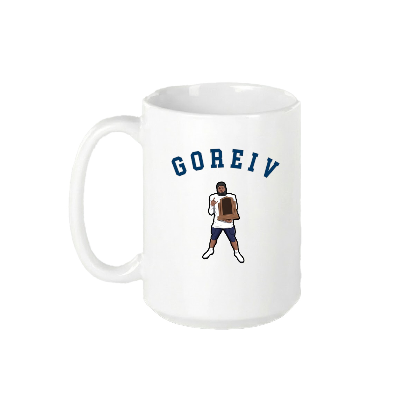 15oz Coffee Mug — Shirsey Arch in White
