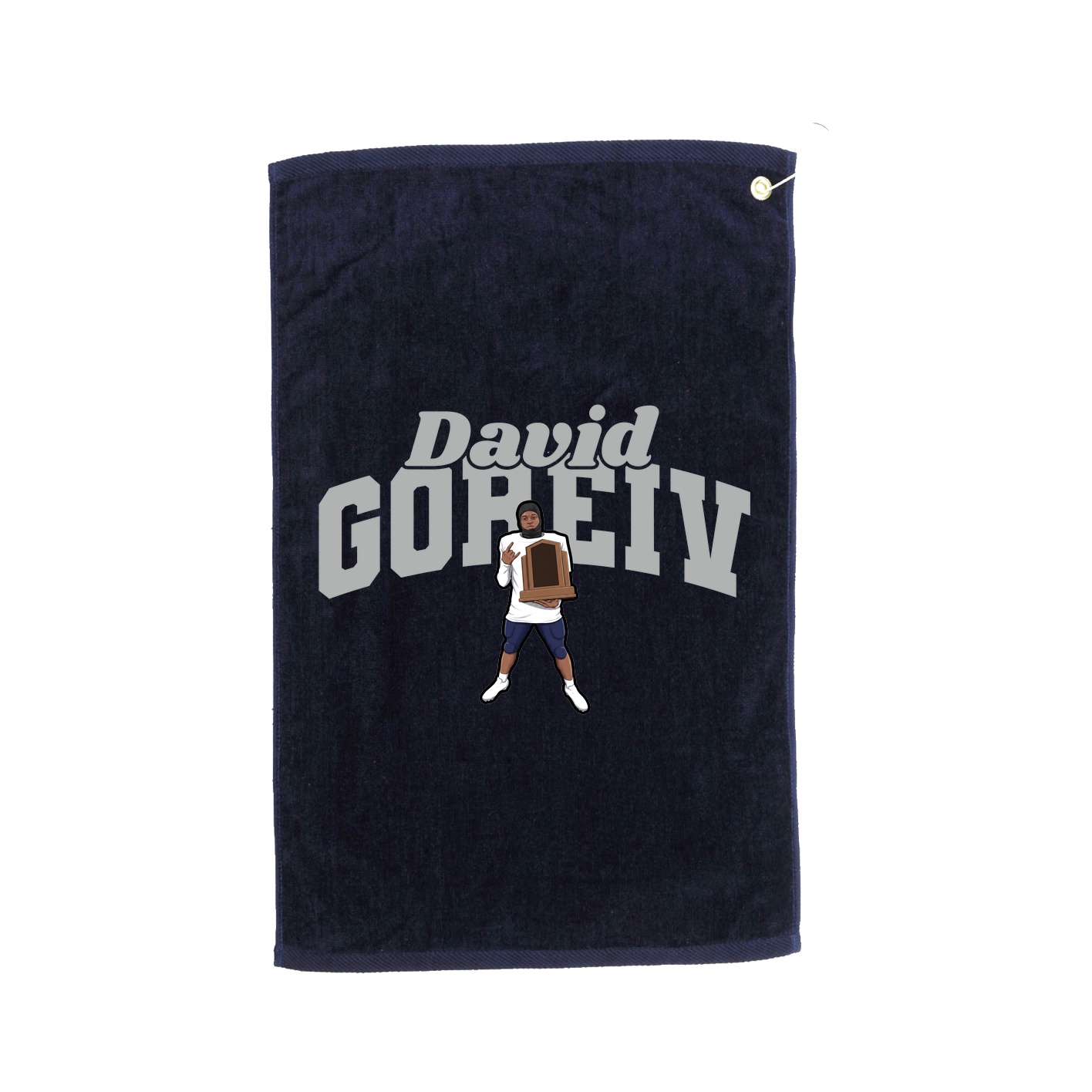 Golf Towel — Signature Arch in Navy