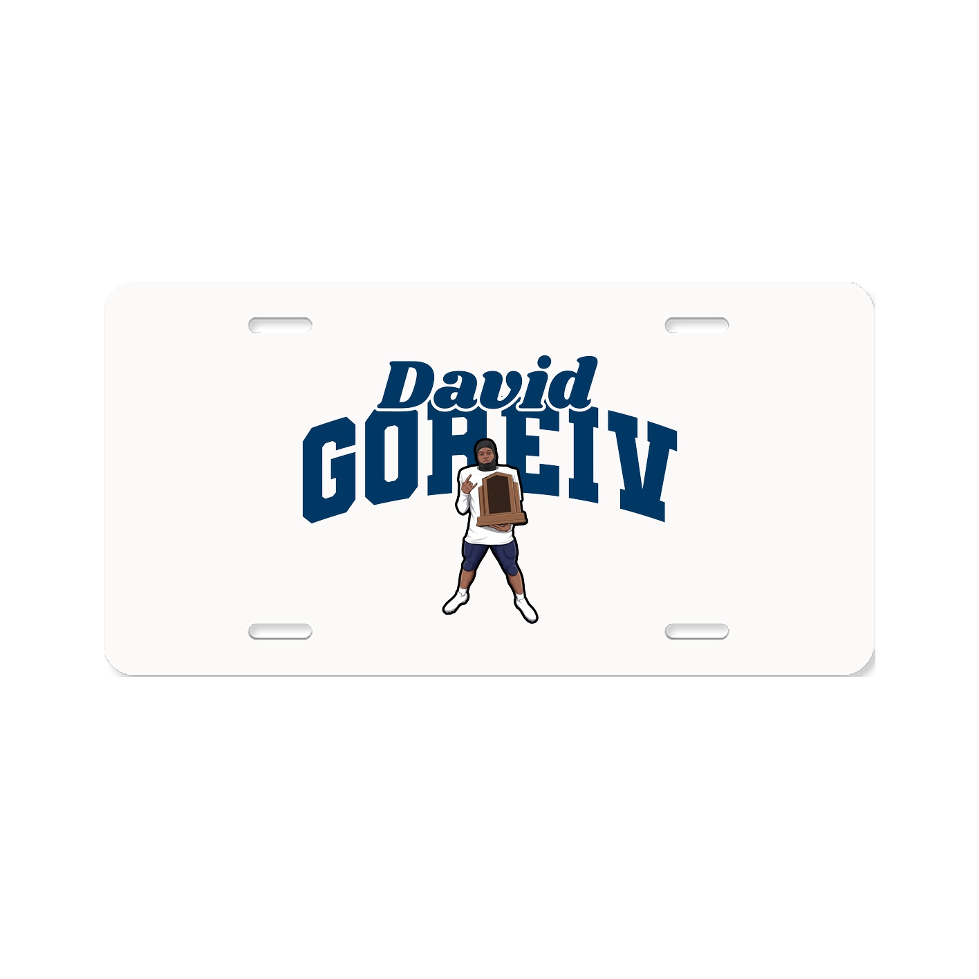 License Plate — Signature Arch in Classic