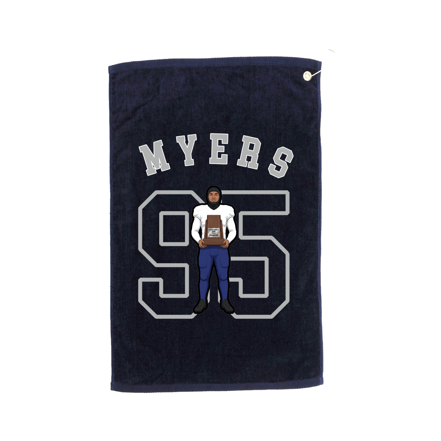 Golf Towel — Shirsey Arch in Navy