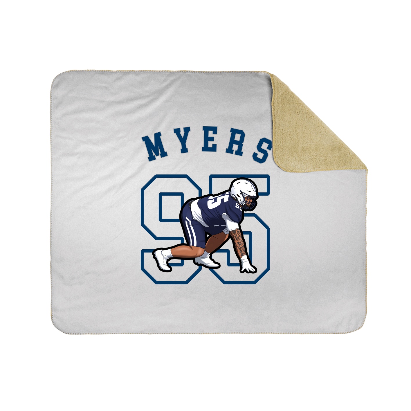 Throw Blanket — Shirsey Arch in White