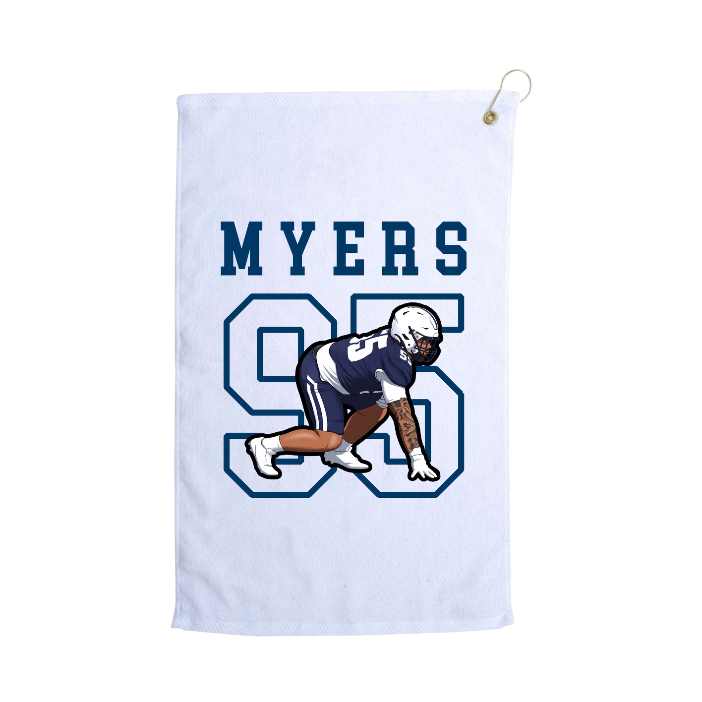 Golf Towel — Shirsey in White