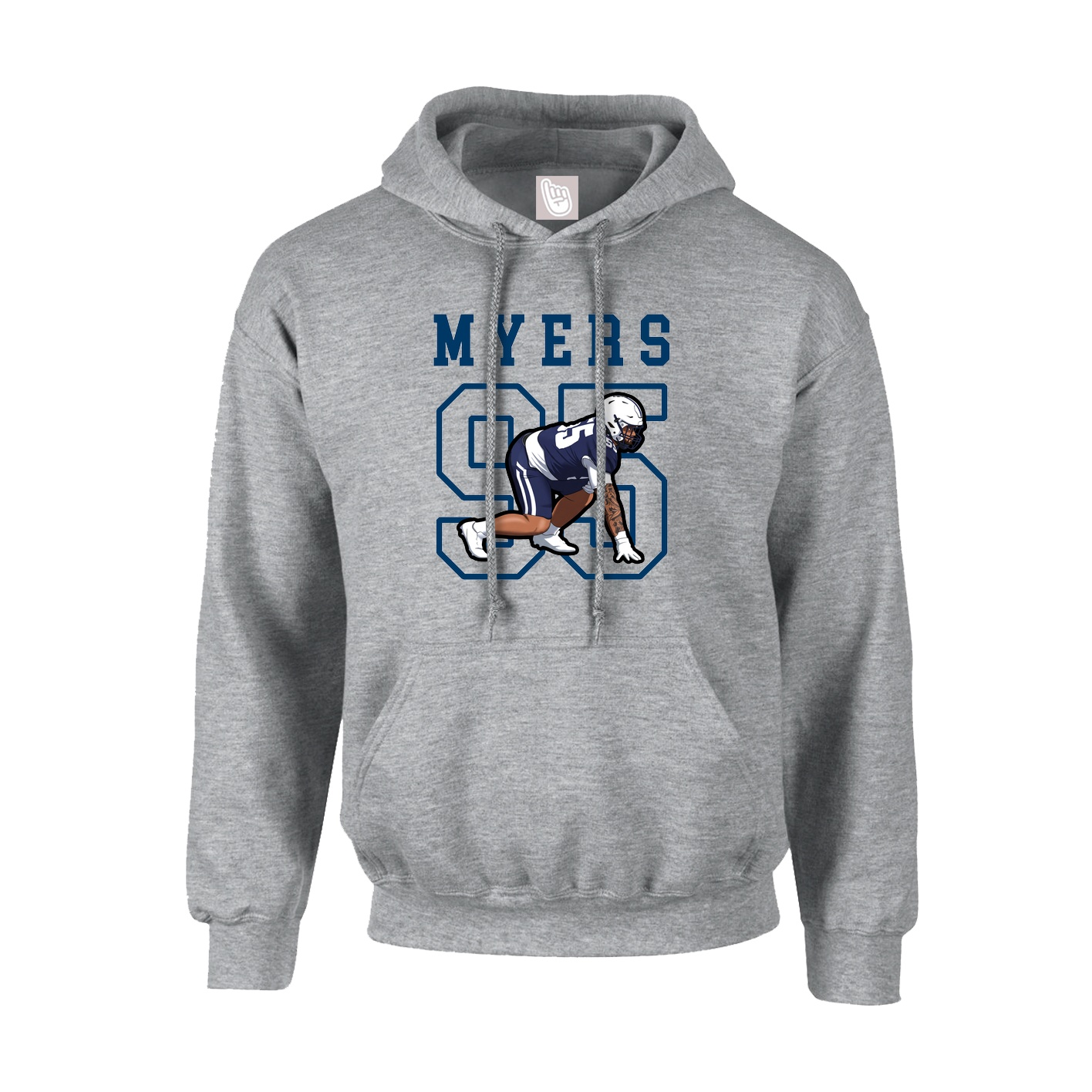 Youth Hoodie — Shirsey in Grey