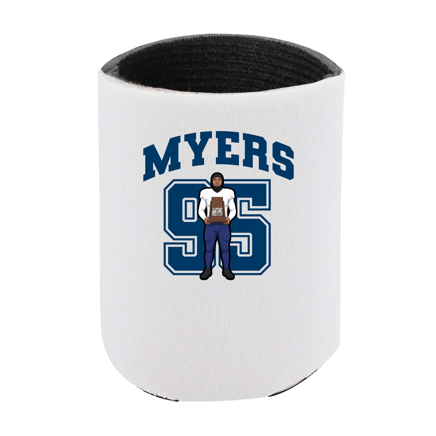 Can Holder — Number in White