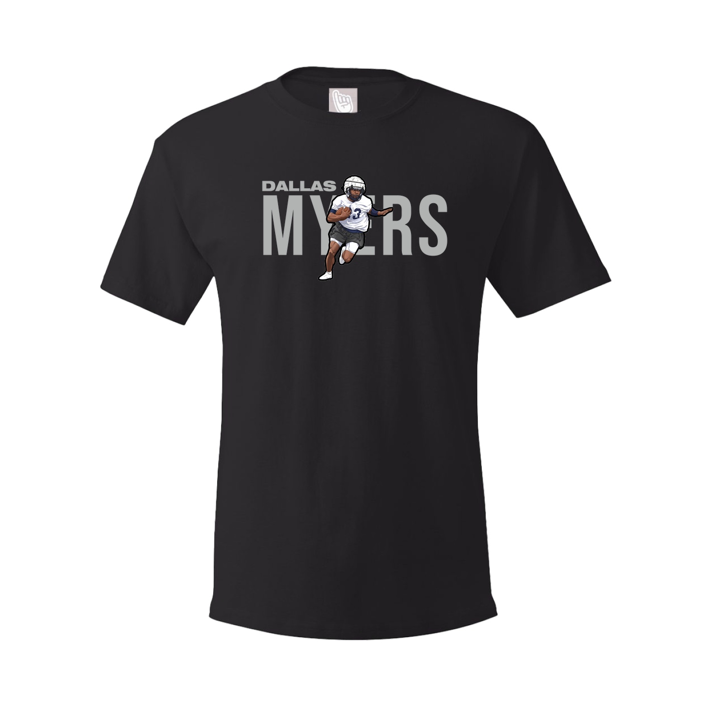 Tee — Player Name in Black