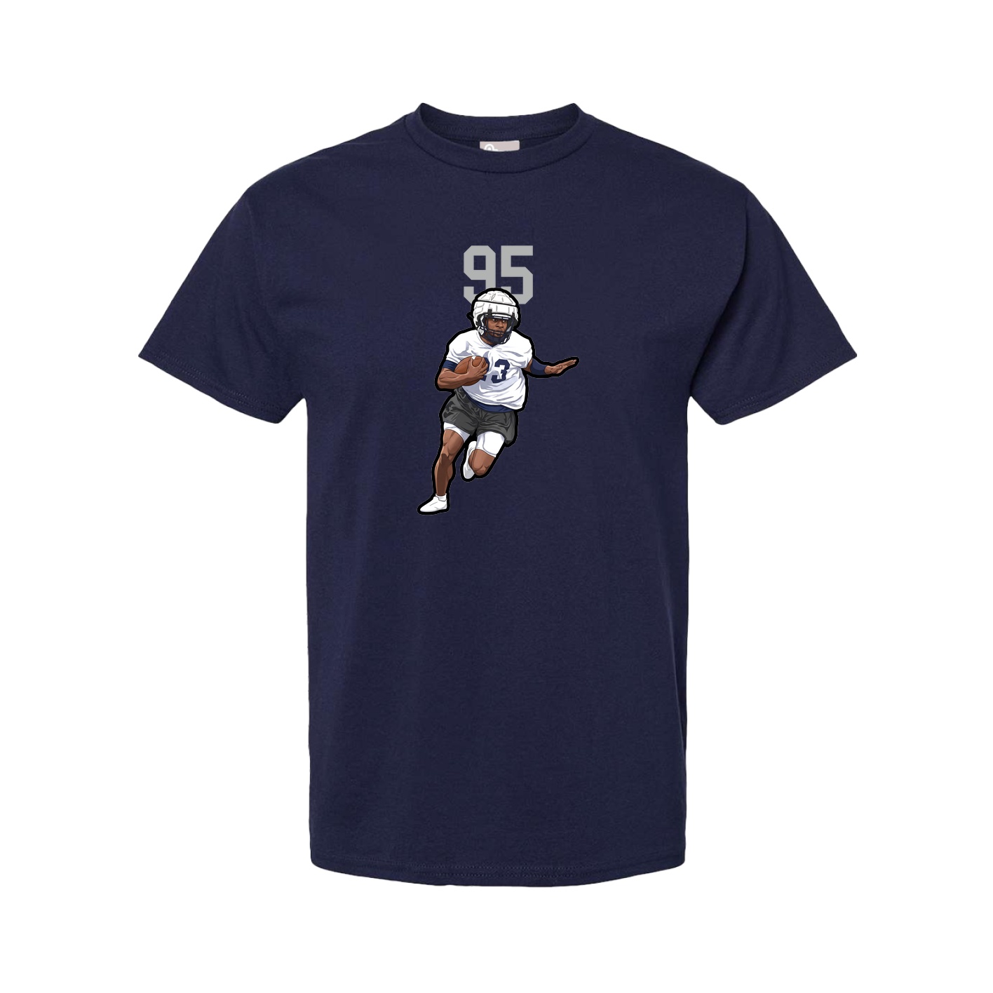 Tee — Number Top in Navy