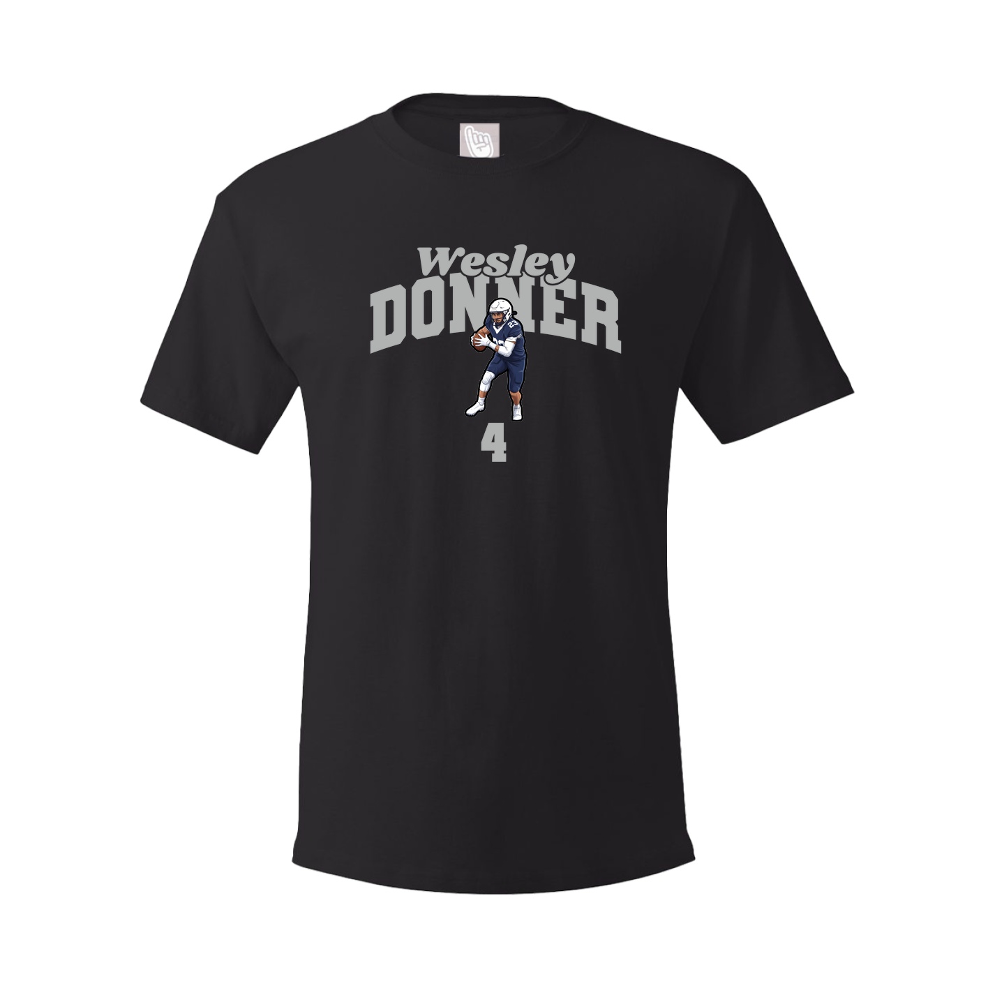 Tee — Signature Arch in Black