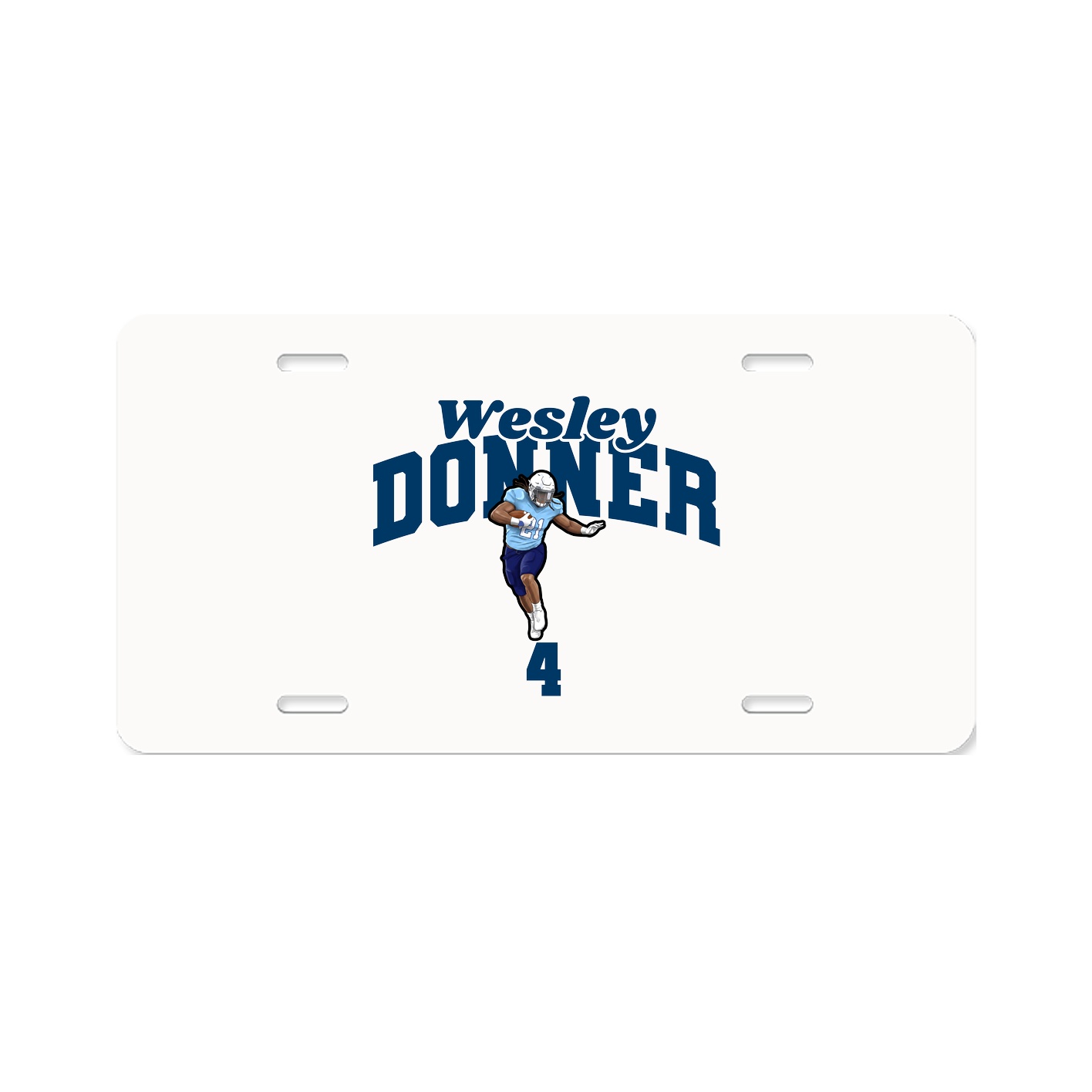 License Plate — Signature Arch in Classic