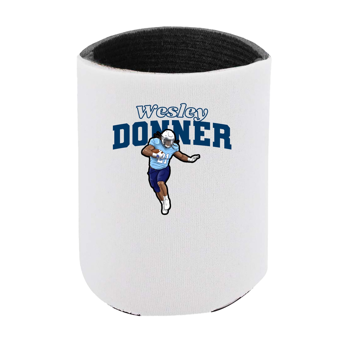 Can Holder — Name Arch in White