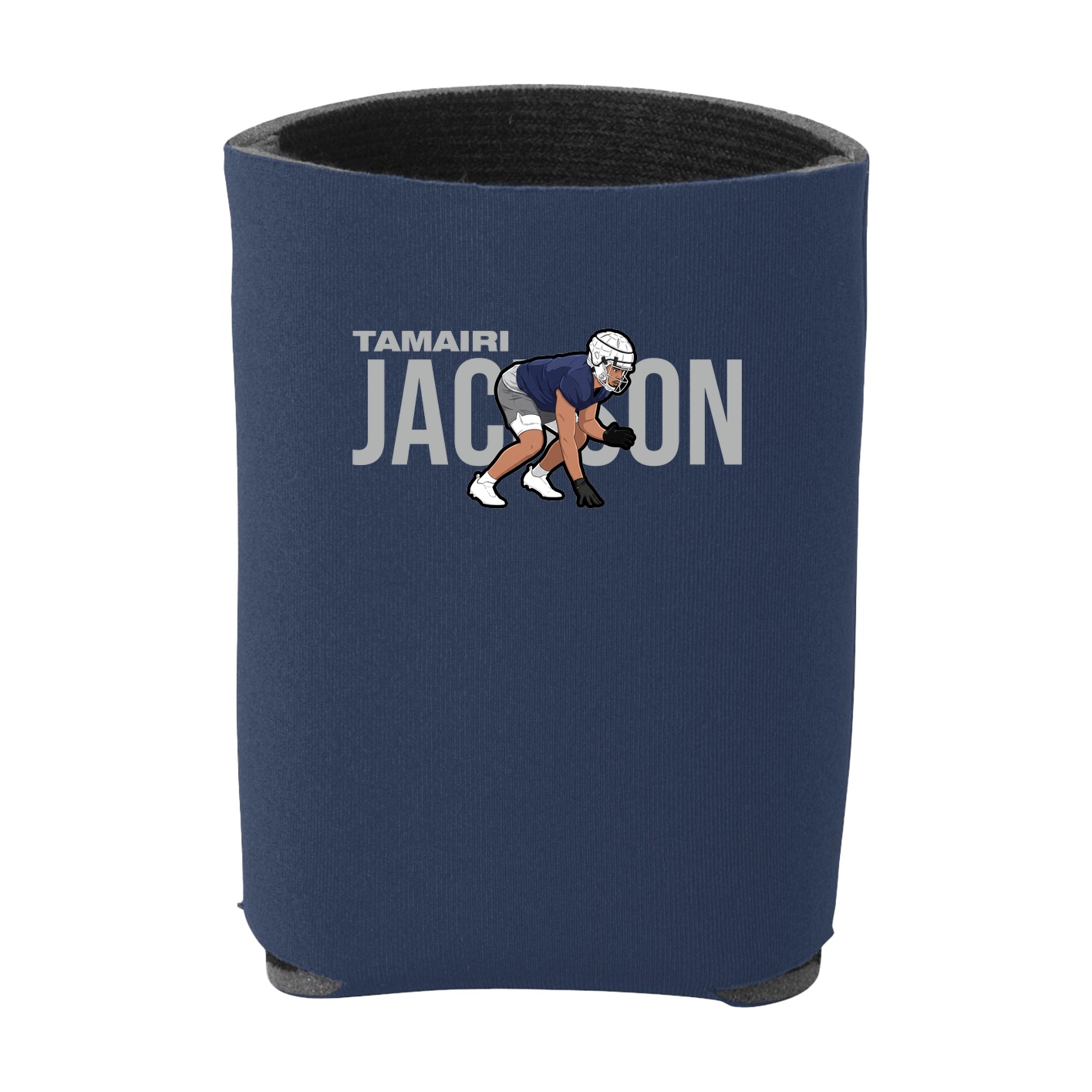 Can Holder — Player Name in Navy