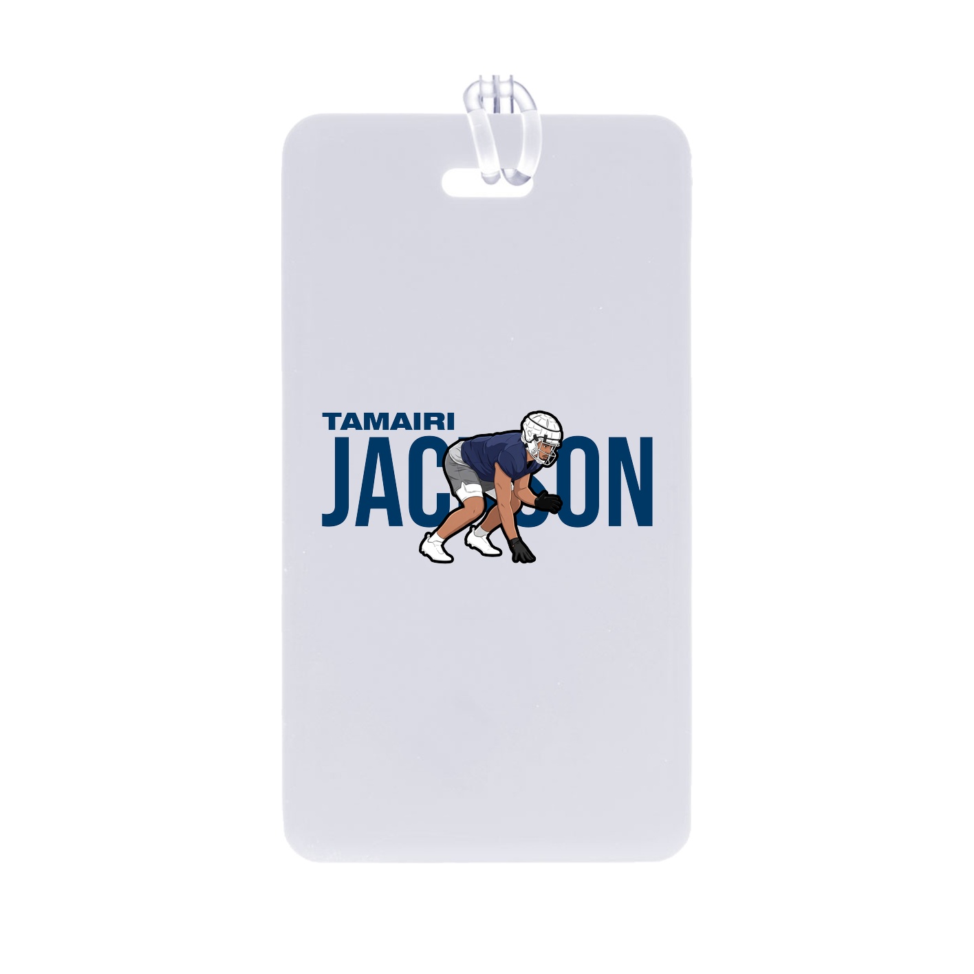 Bag Tag — Player Name in Classic