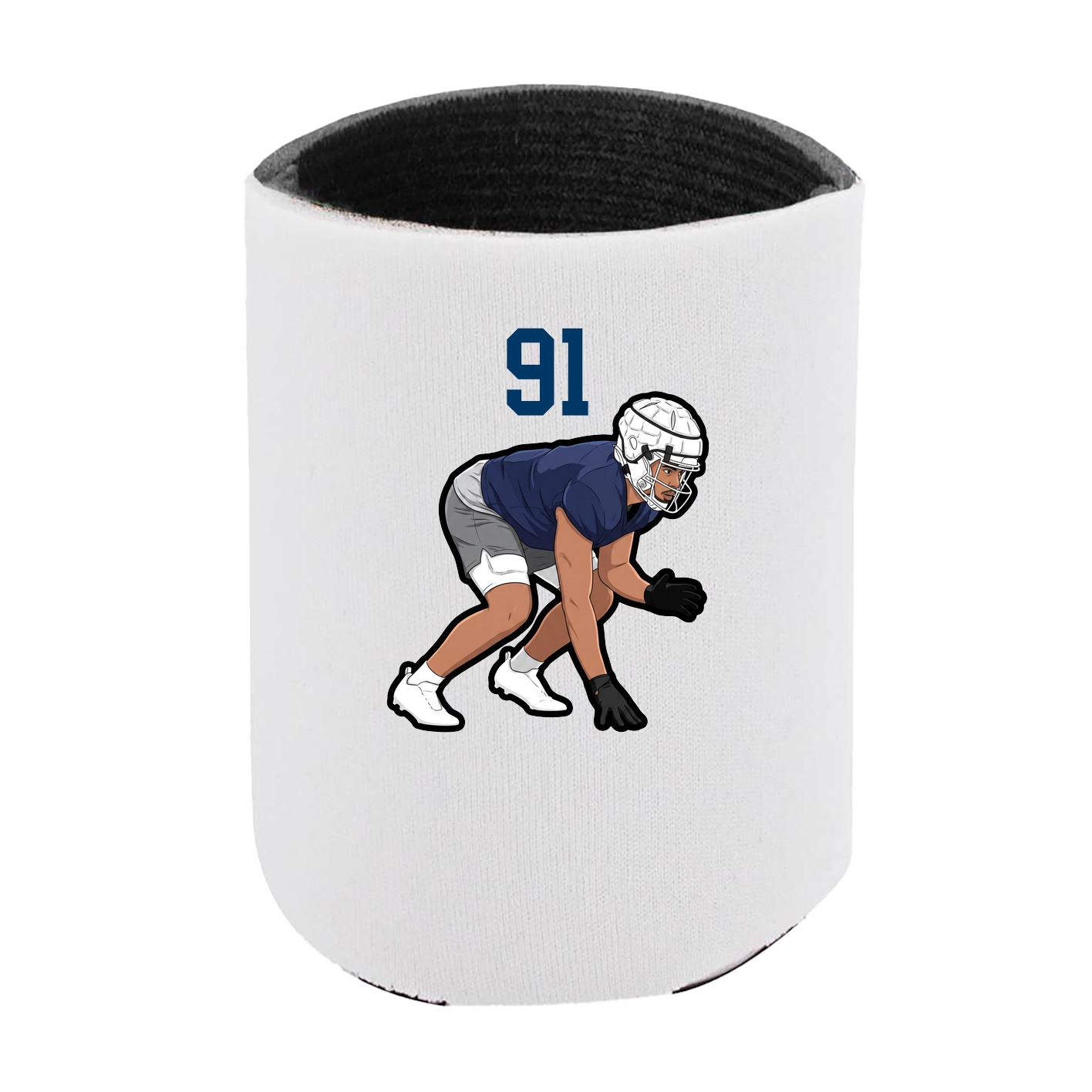 Can Holder — Number Top in White