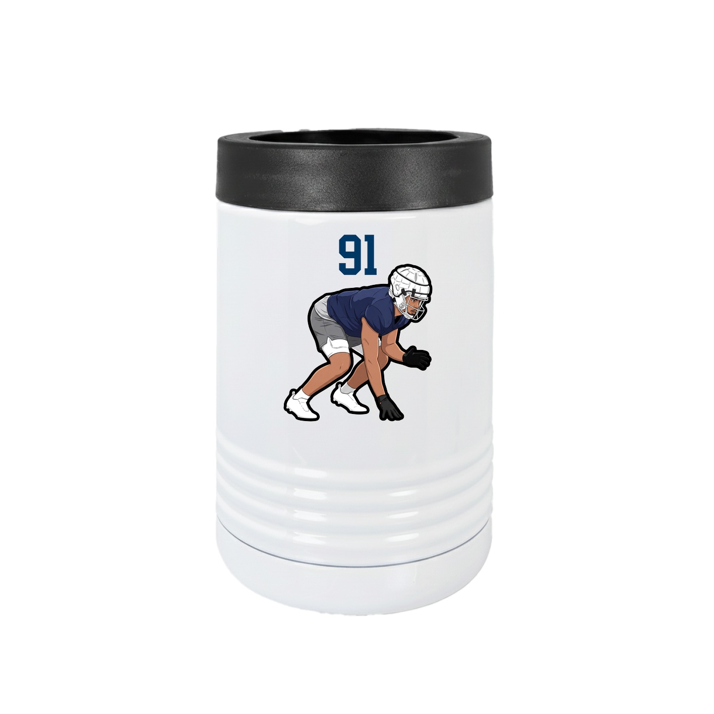Beverage Holder — Number Top in White