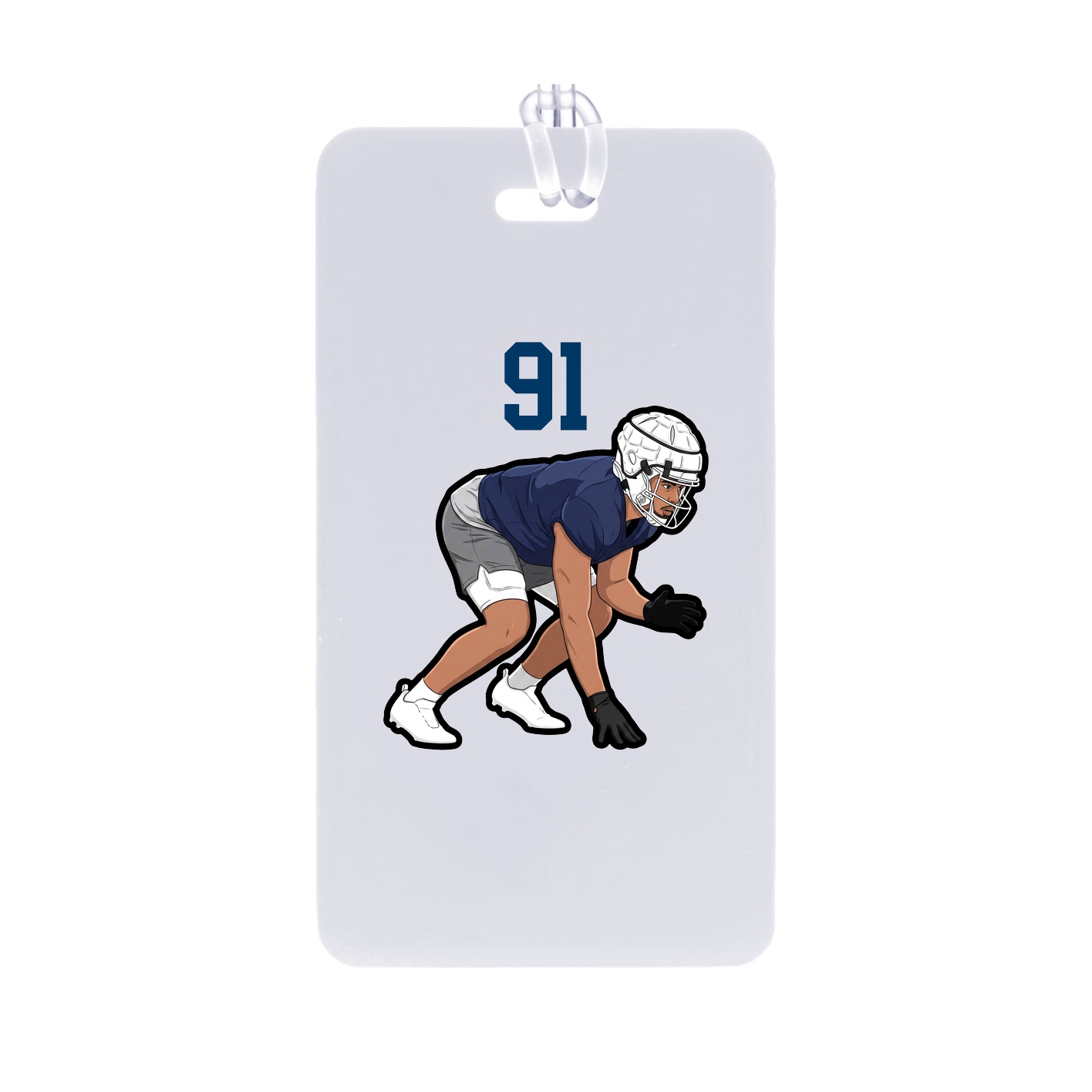 Bag Tag — Number Top in Classic