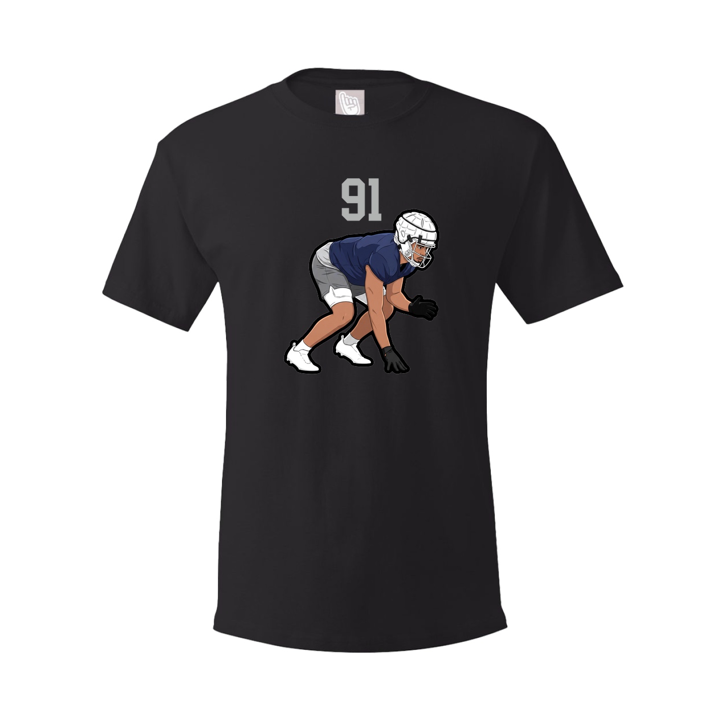 Tee — Number Top in Black