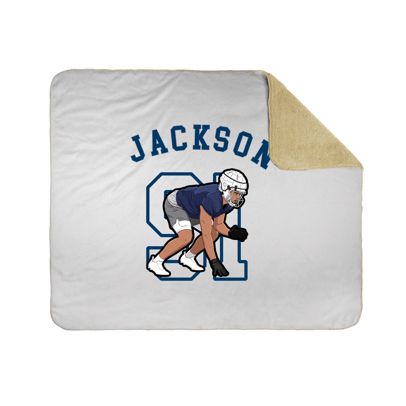 Throw Blanket — Shirsey Arch in White