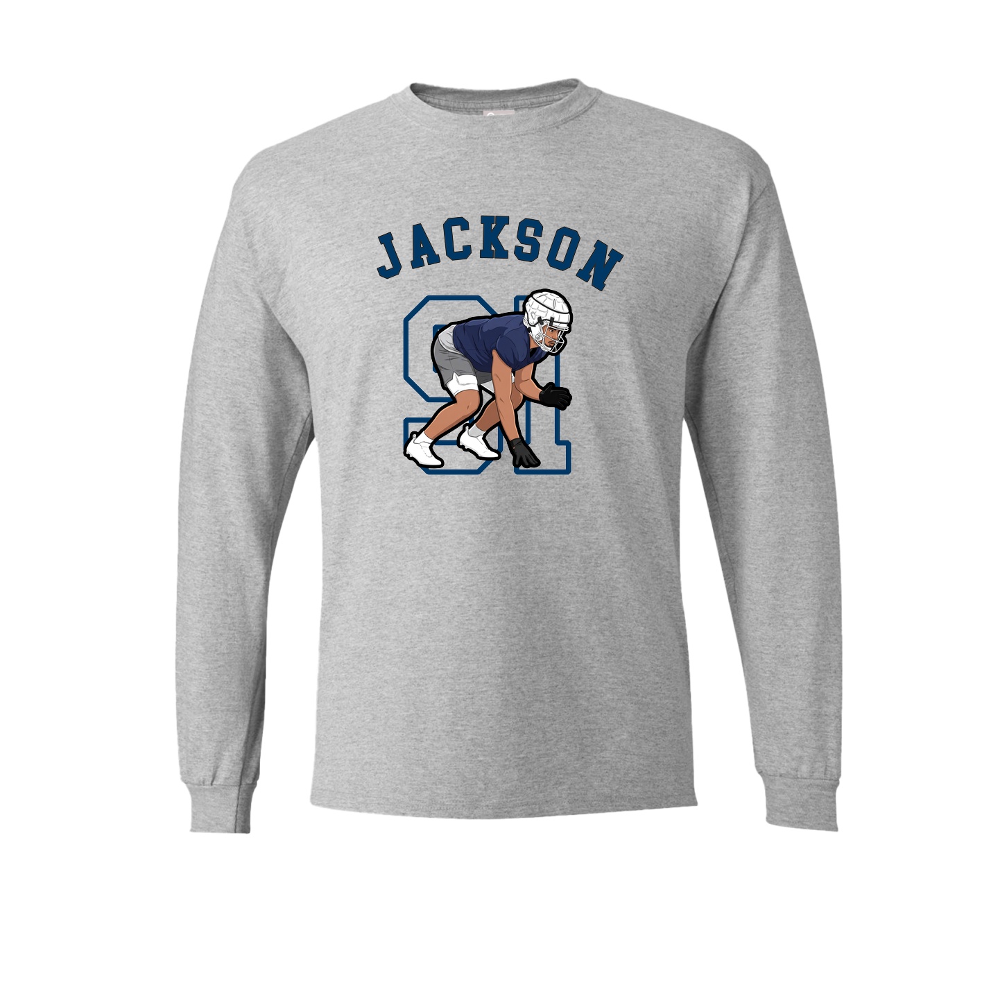 Long Sleeve Tee — Shirsey Arch in Grey