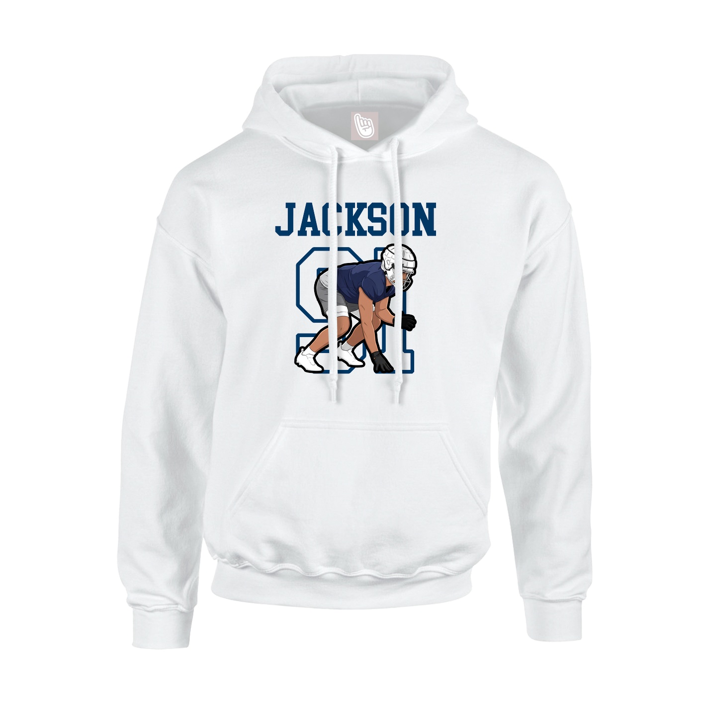 Youth Hoodie — Shirsey in White