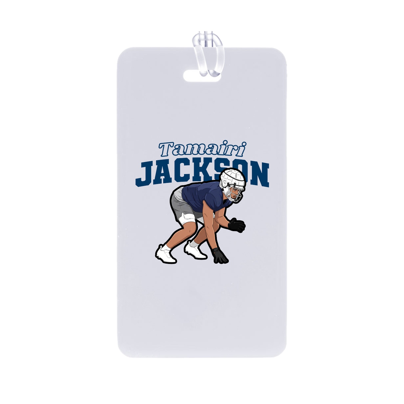 Bag Tag — Name Arch in Classic