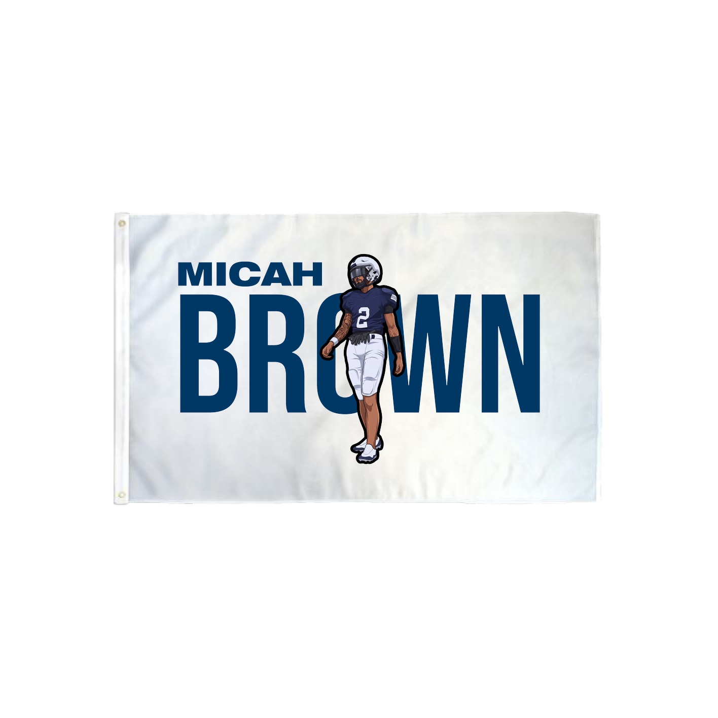 3x5 Flag — Player Name in Classic