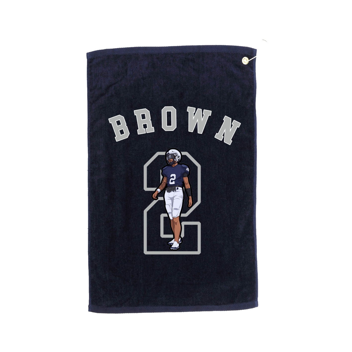 Golf Towel — Shirsey Arch in Navy