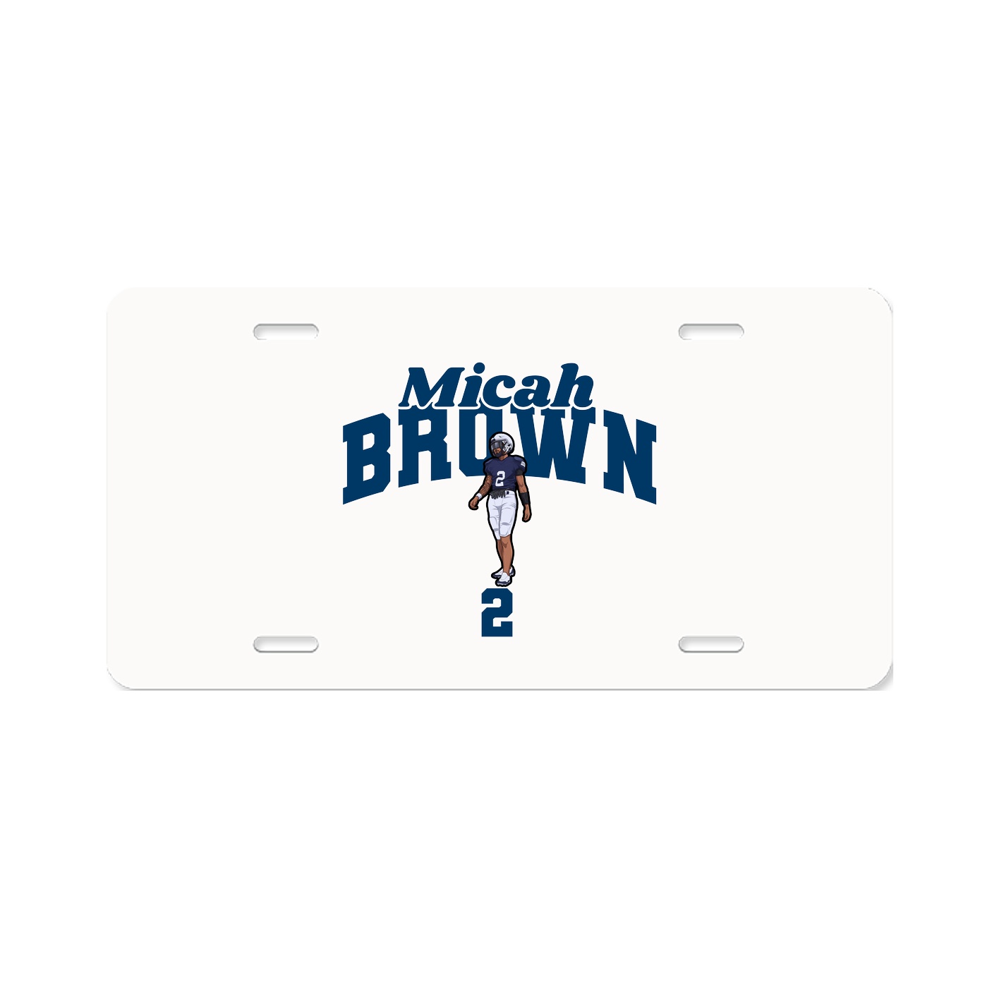 License Plate — Signature Arch in Classic