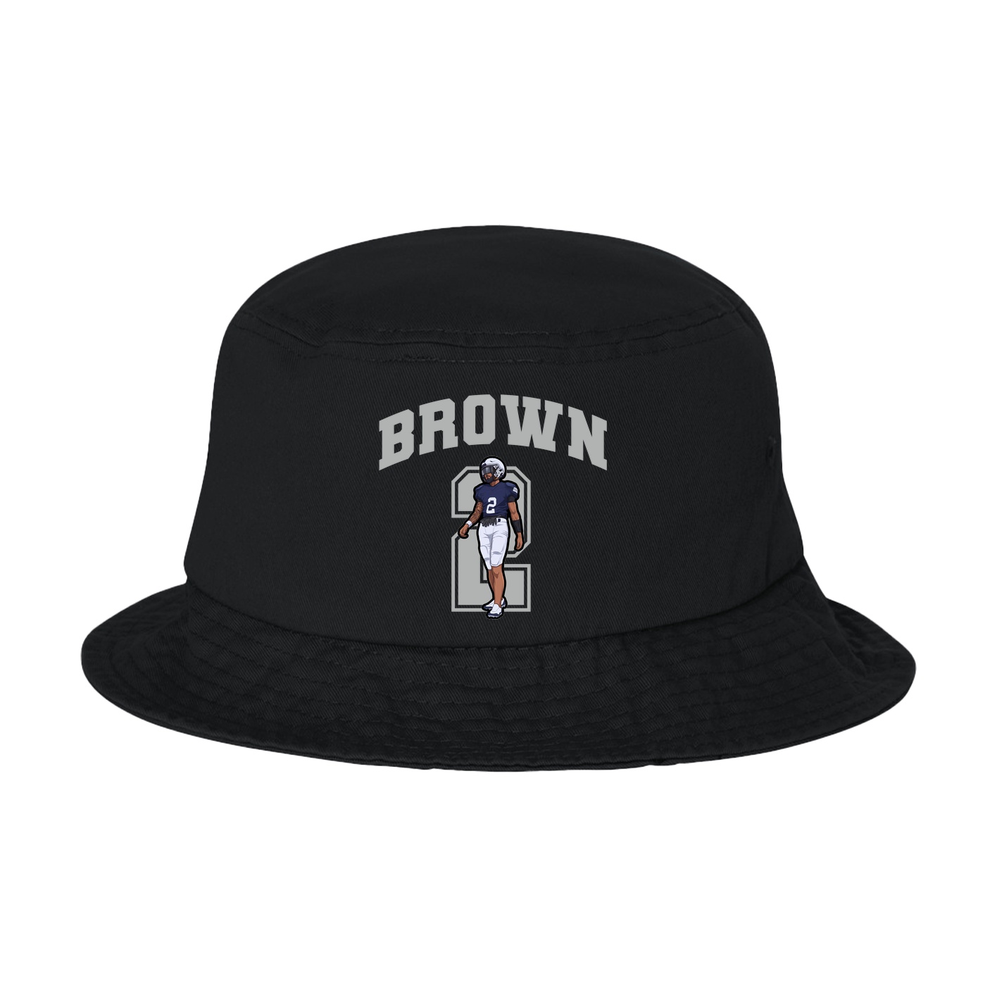 Bucket Cap — Number in Black