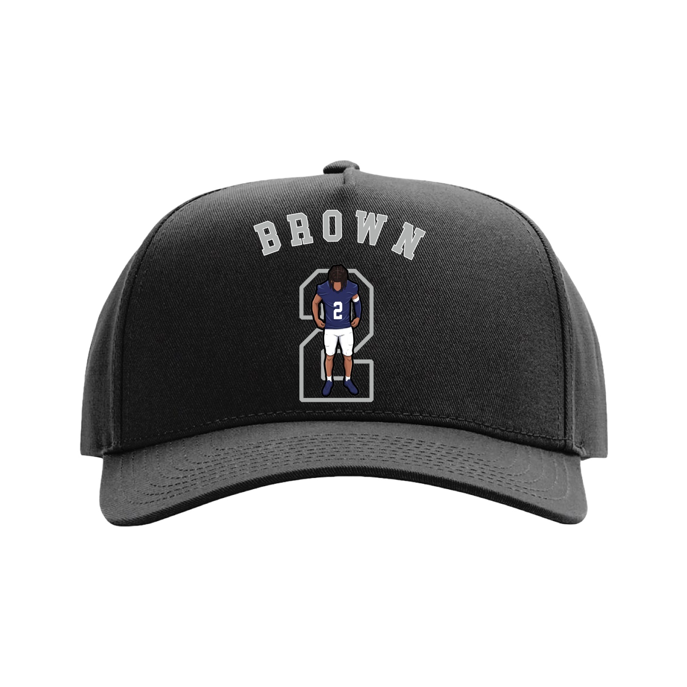 Full Fabric Five-Panel Champ Cap
