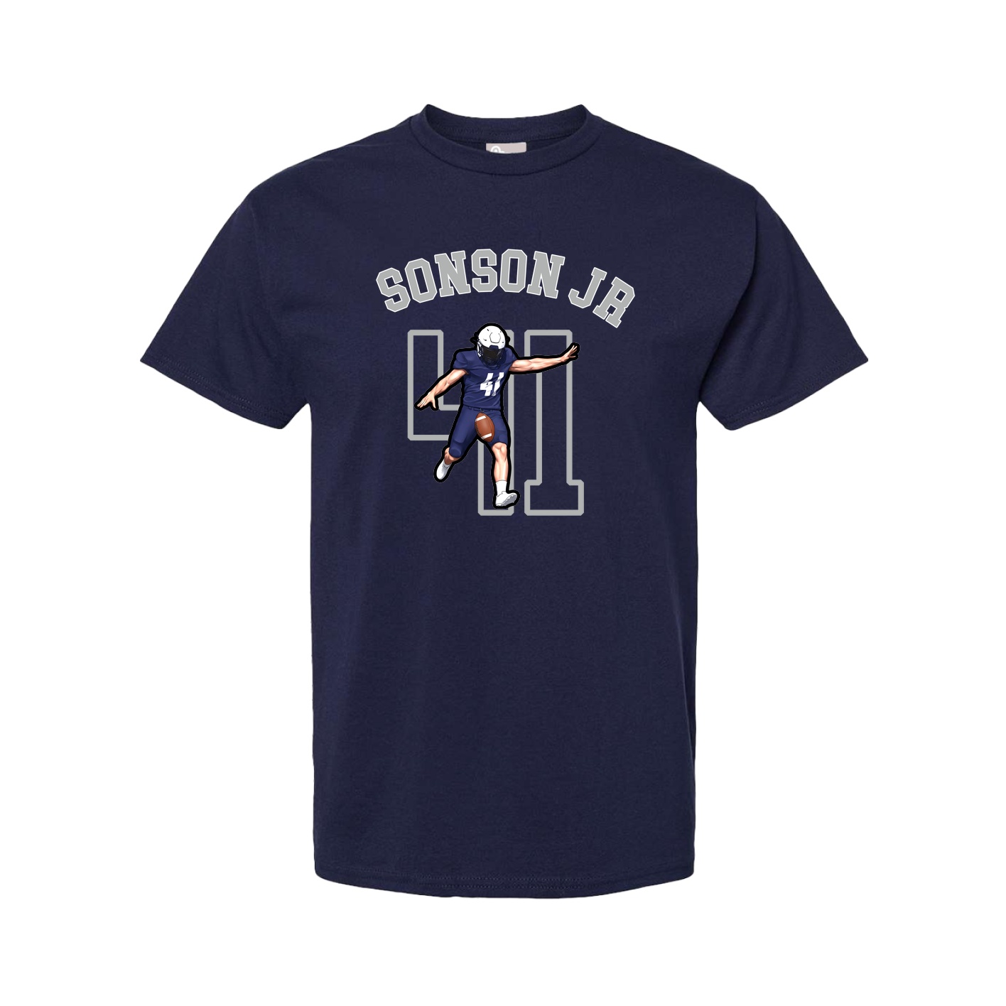 Youth Tee — Shirsey Arch in Navy