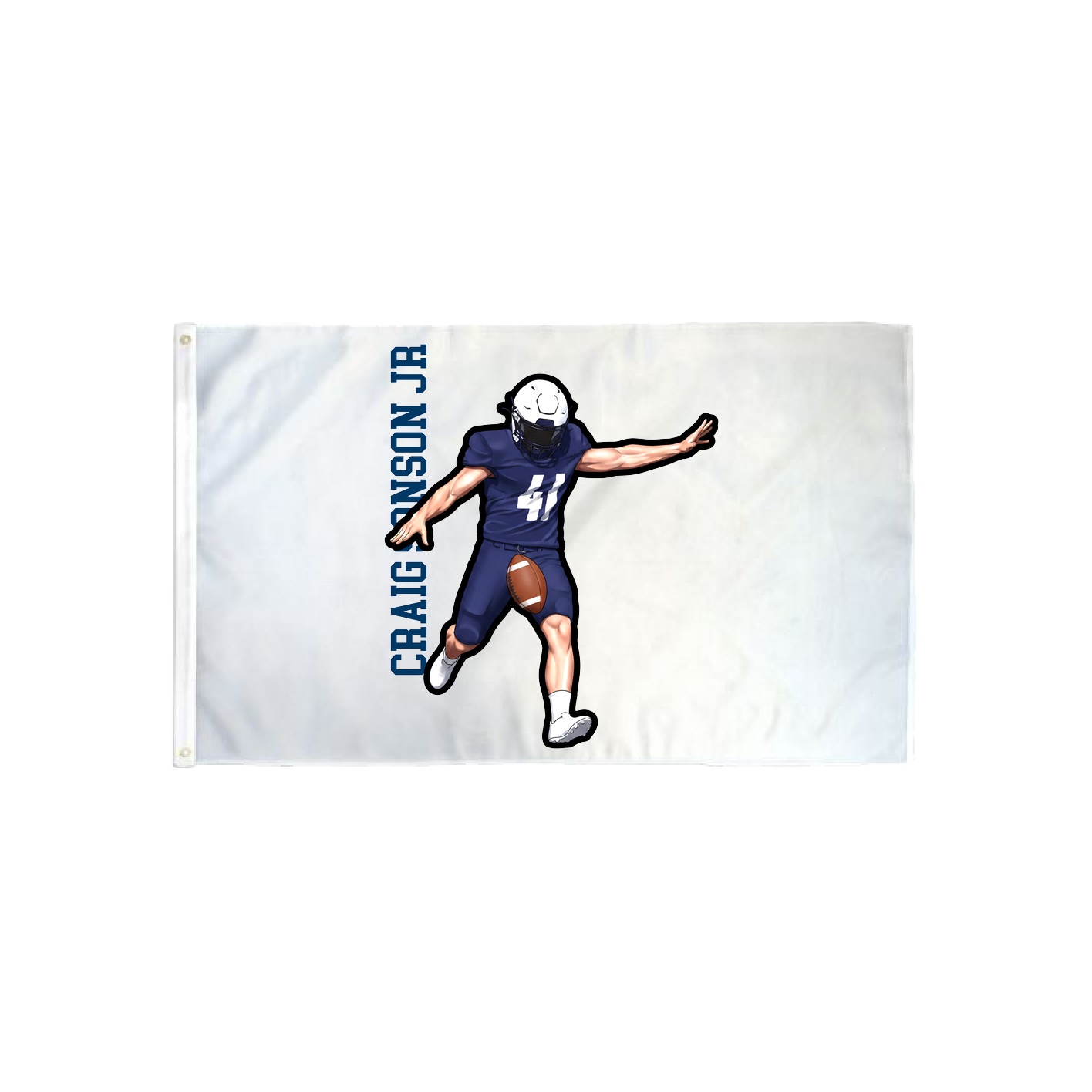 3x5 Flag — Name Vertical in Classic