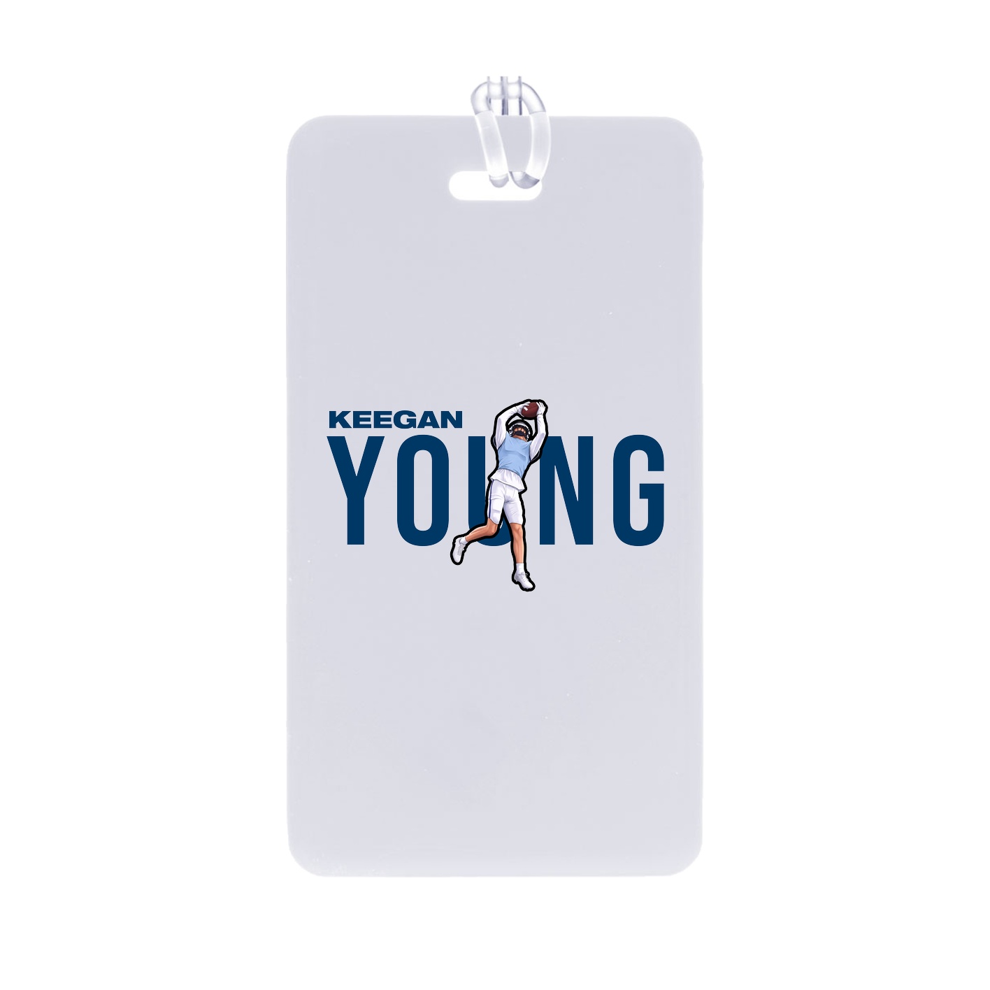 Bag Tag — Player Name in Classic