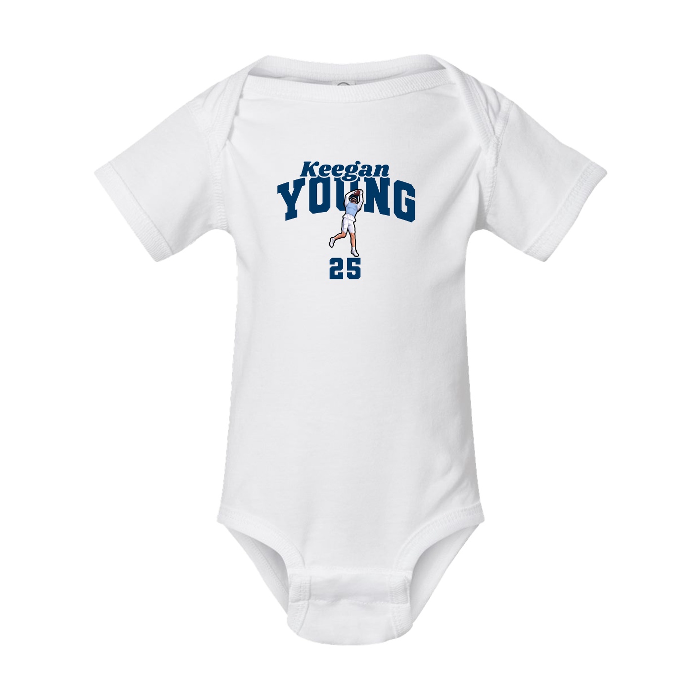 Baby Onesie — Signature Arch in White