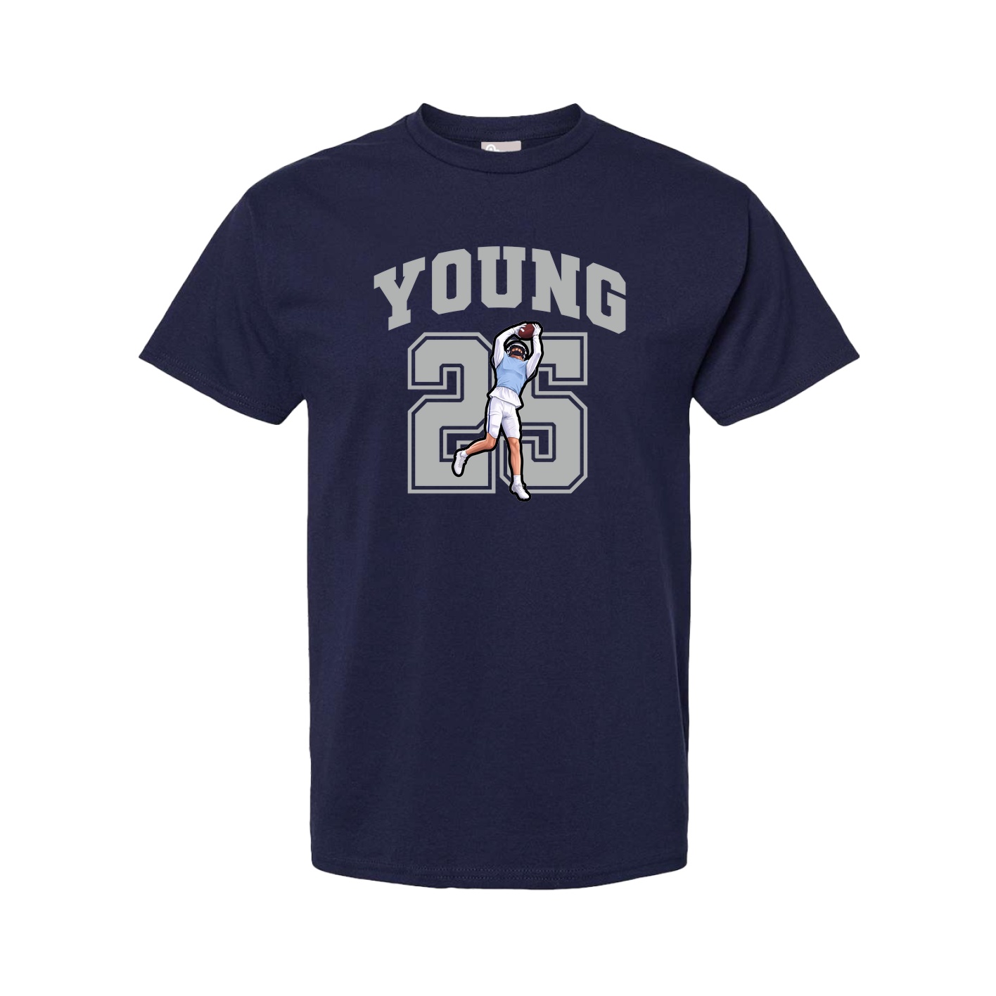 Tee — Number in Navy