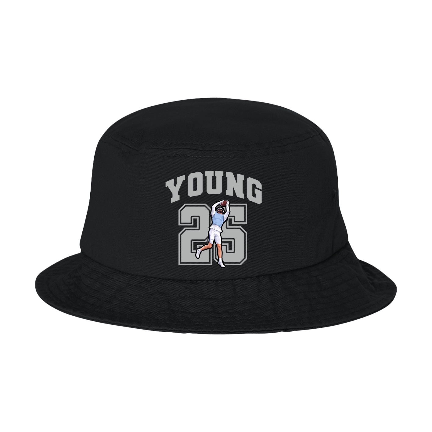 Bucket Cap — Number in Black