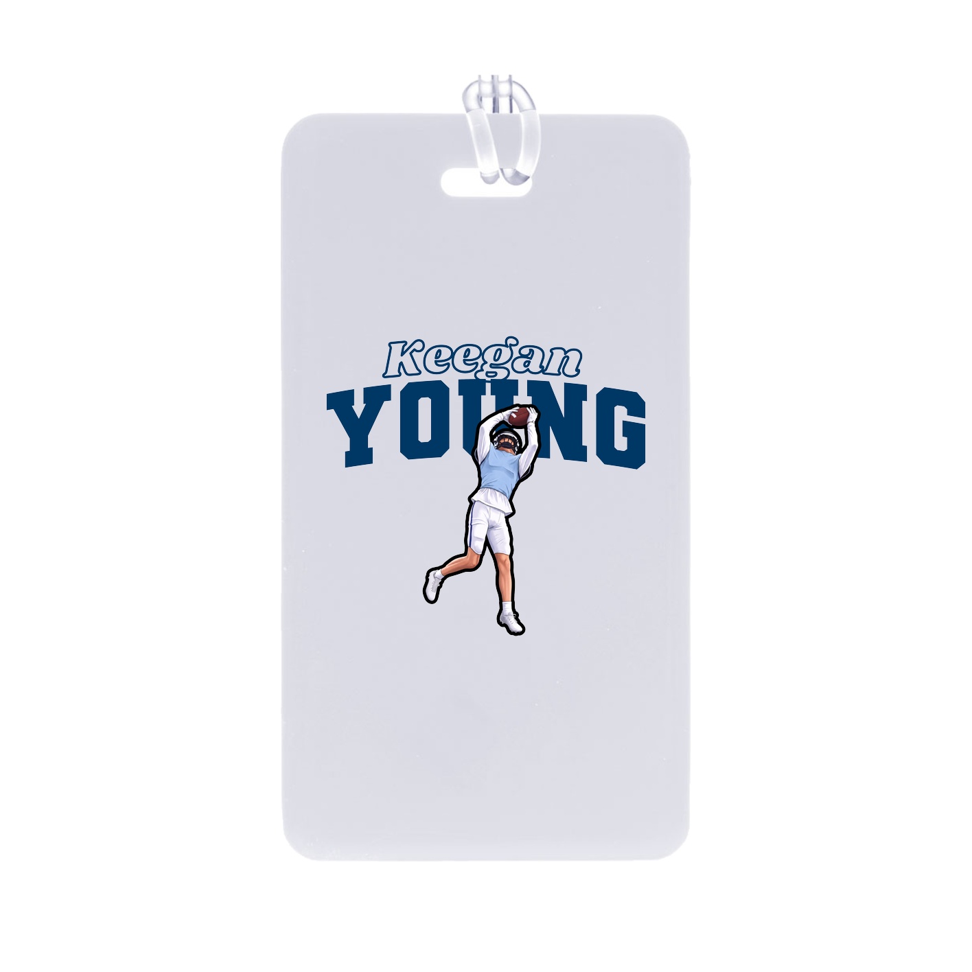 Bag Tag — Name Arch in Classic