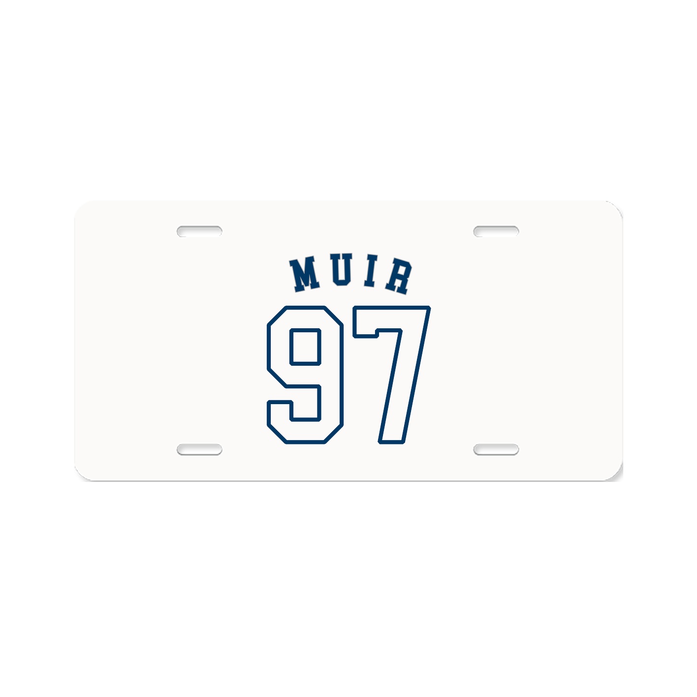 License Plate — Shirsey Arch in Classic