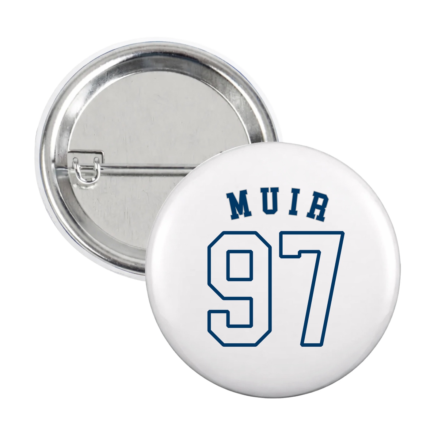 Game Day Button — Shirsey Arch in White