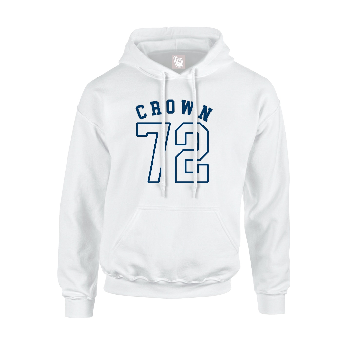 Hoodie — Shirsey Arch in White