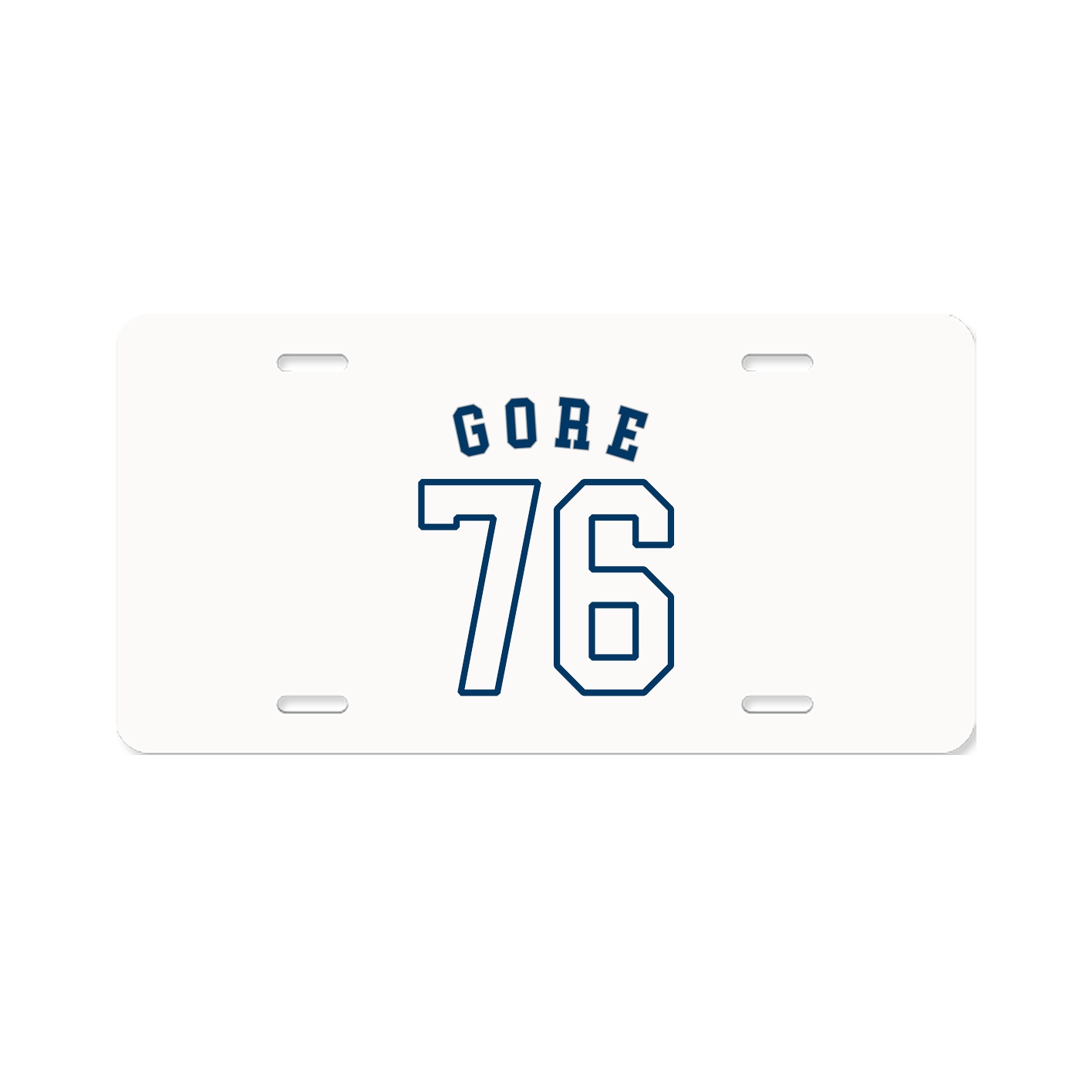 License Plate — Shirsey Arch in Classic