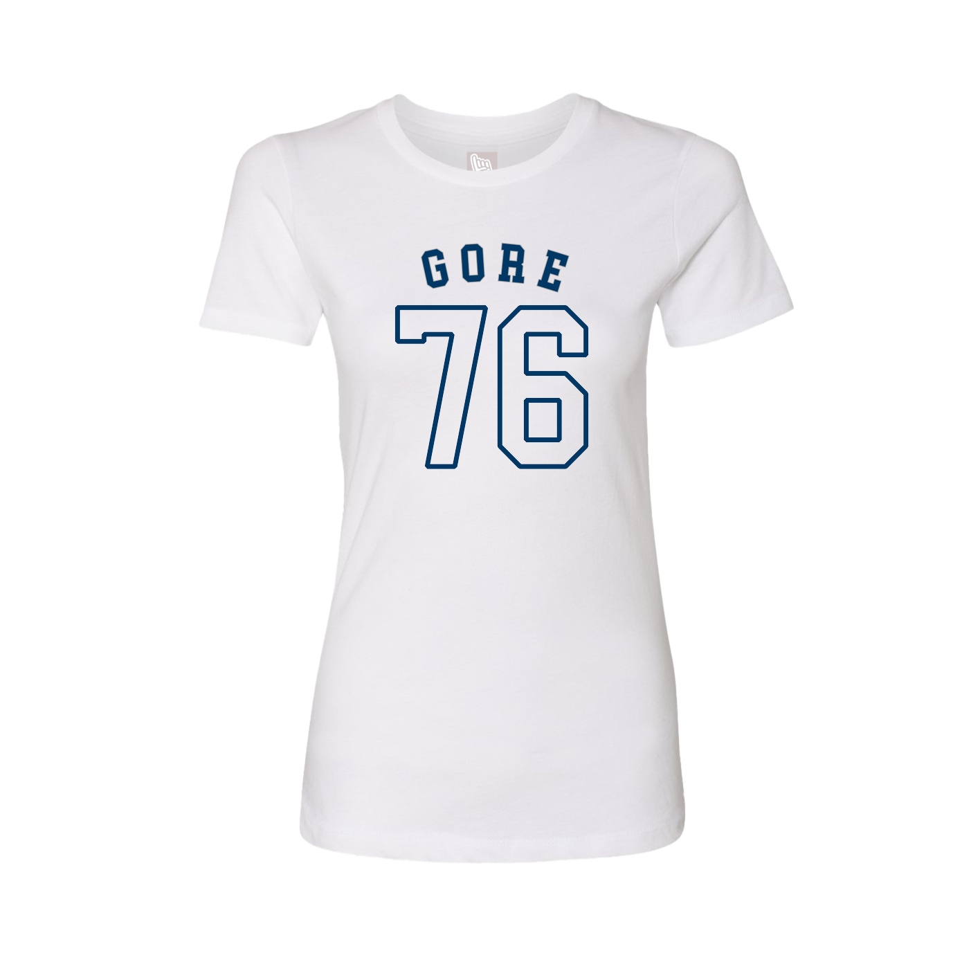 Womens Tee — Shirsey Arch in White