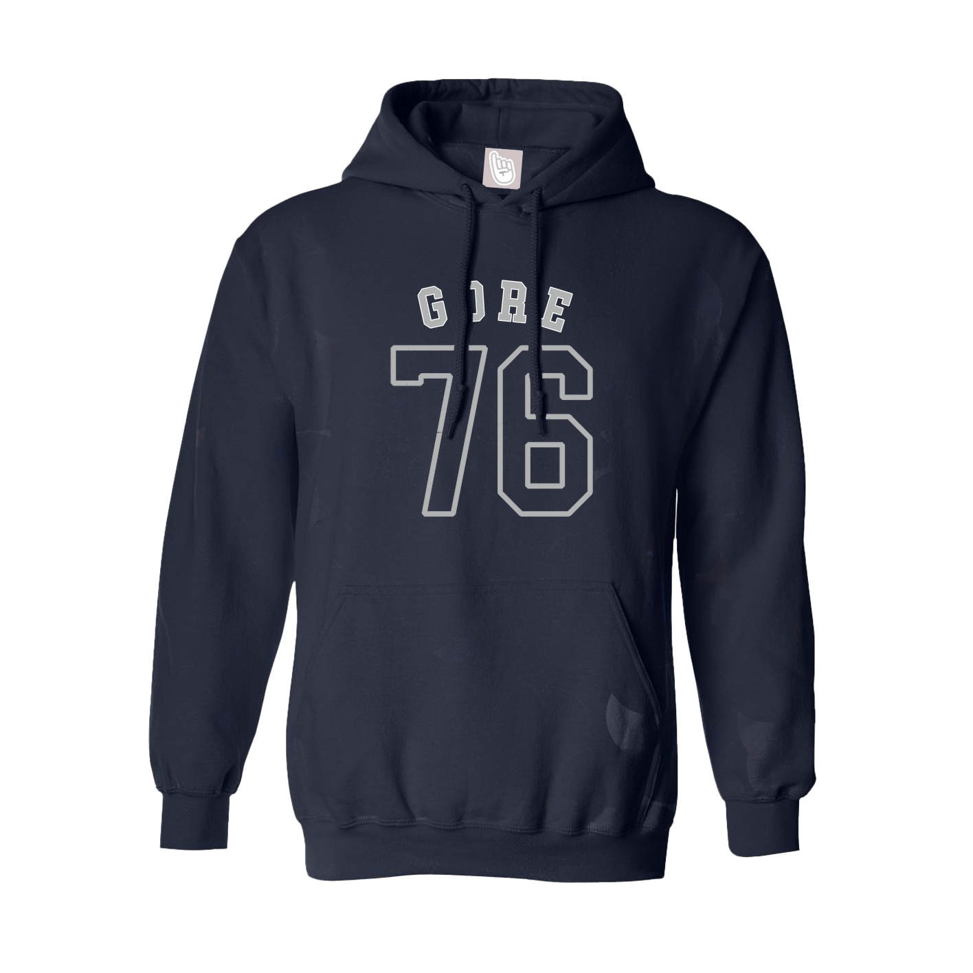 Youth Hoodie — Shirsey Arch in Navy