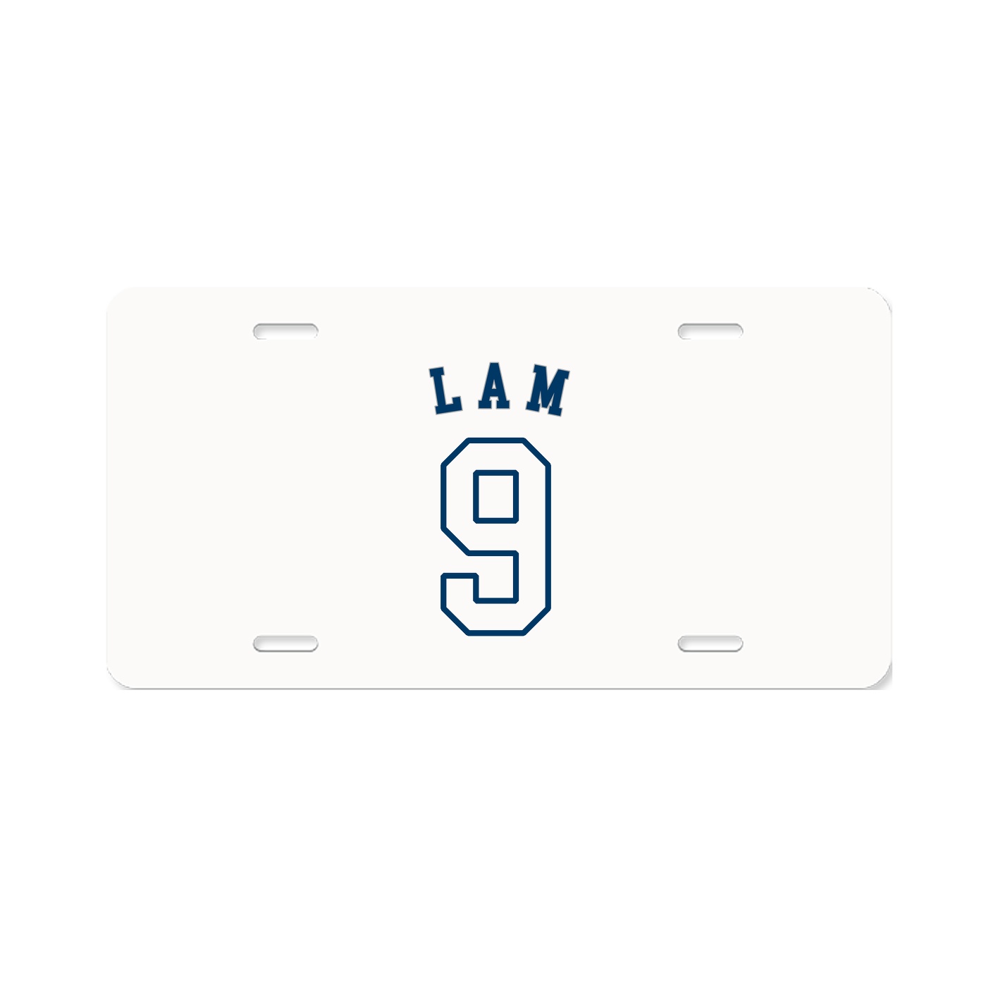 License Plate — Shirsey Arch in Classic