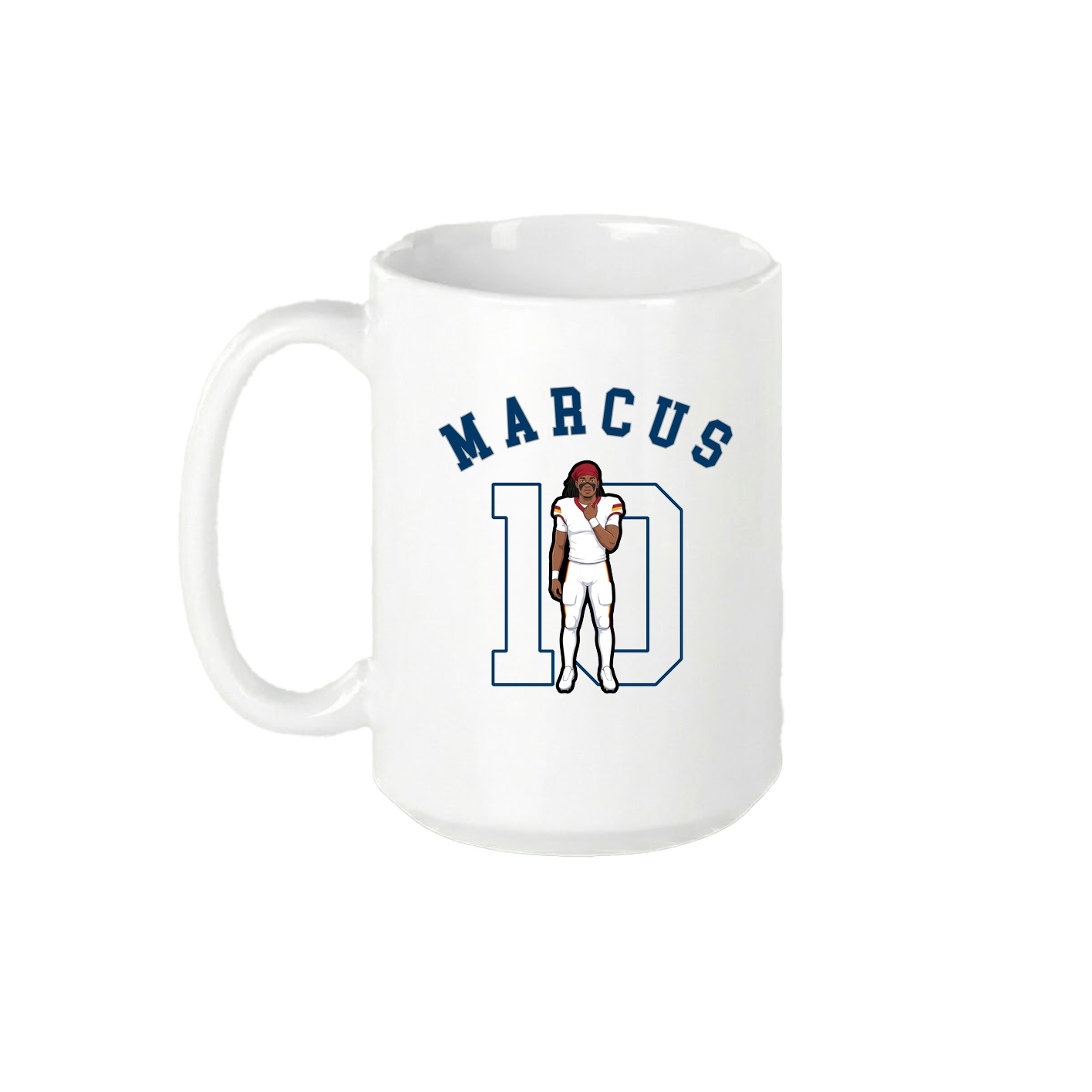 15oz Coffee Mug — Shirsey Arch in White