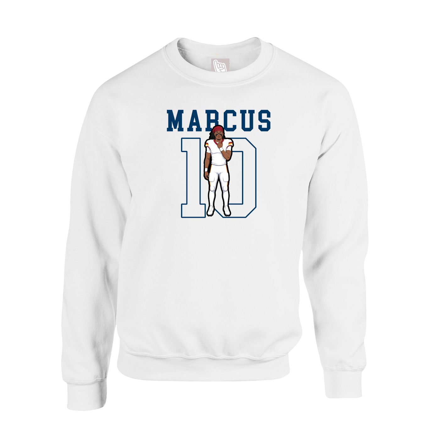 Fleece Crew — Shirsey in White