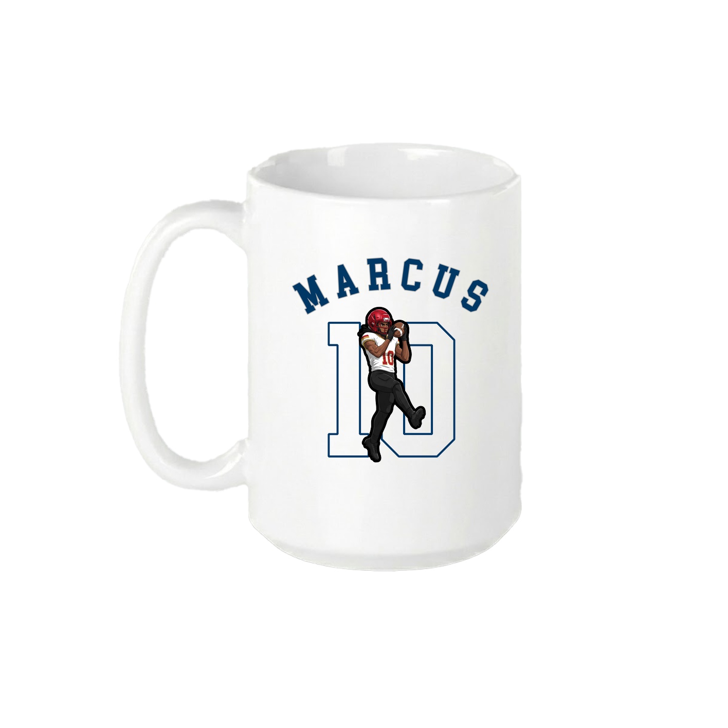 15oz Coffee Mug — Shirsey Arch in White