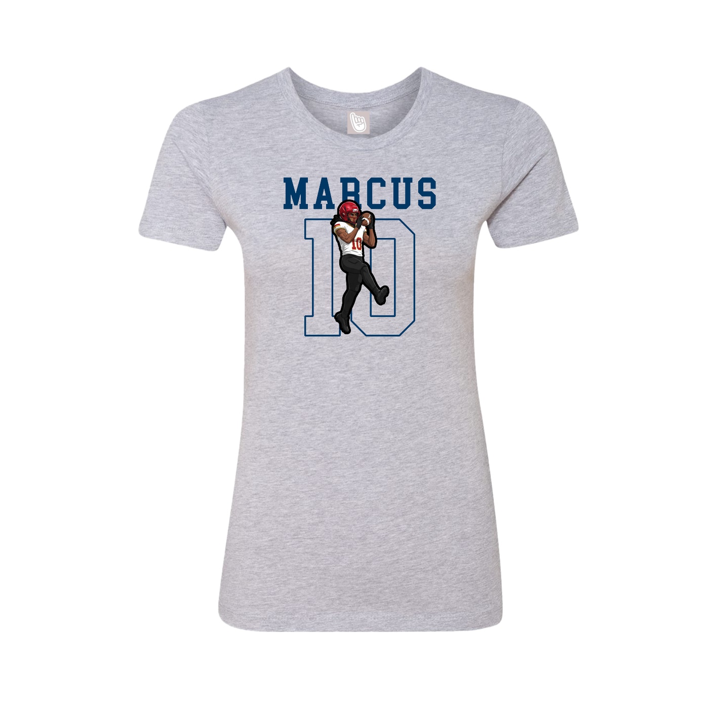 Fitted Women's Tee — Shirsey in Grey