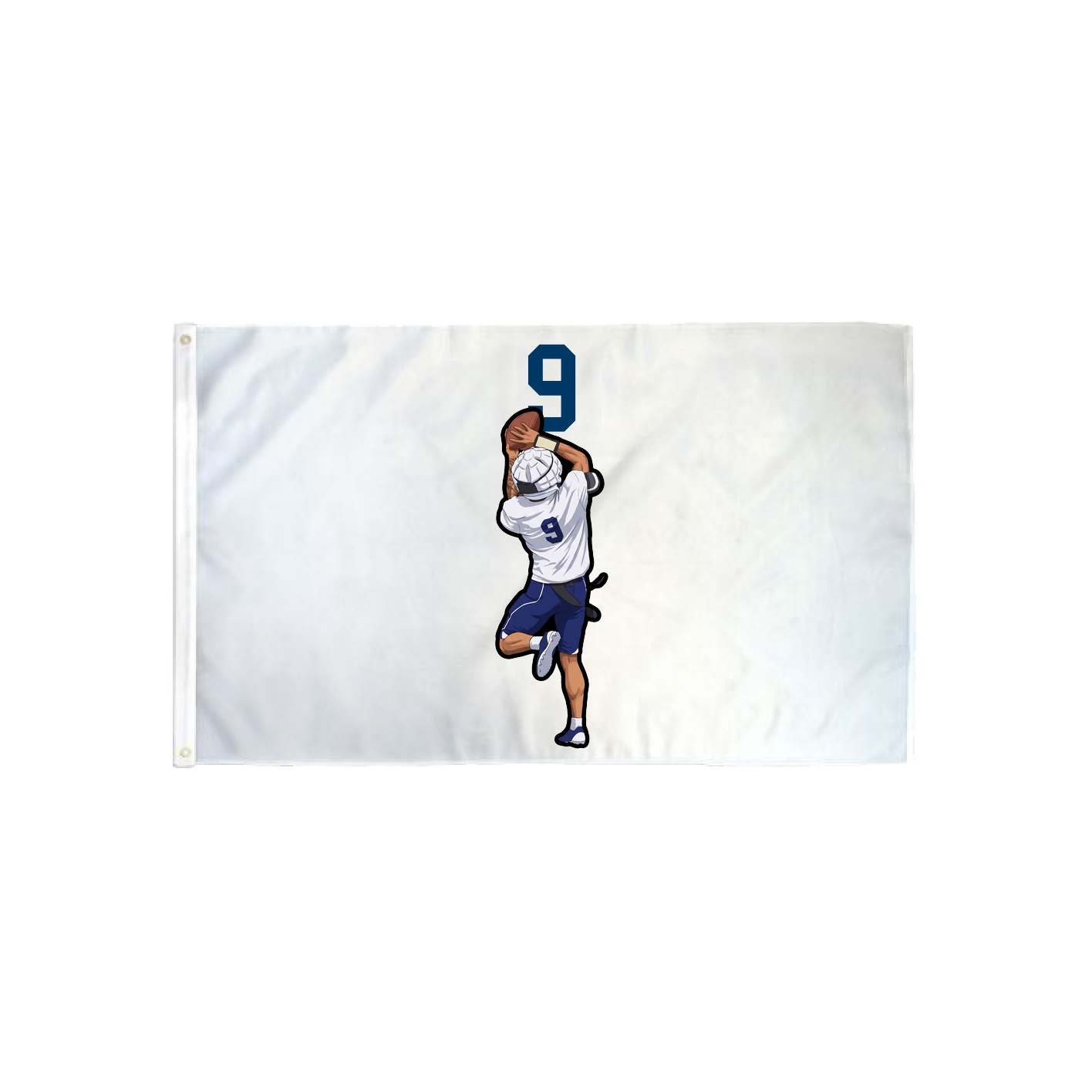 3x5 Flag — Number Top in Classic