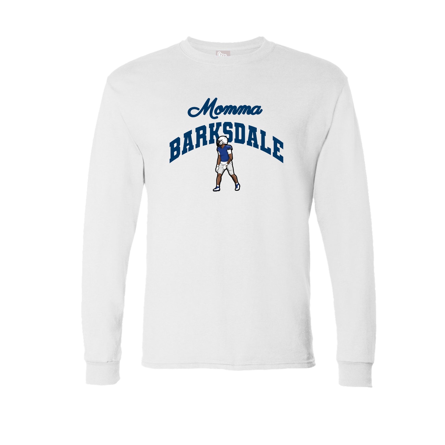Long Sleeve Tee — Mothers Day Arch in White